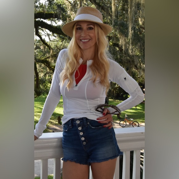 HUDSON Women's Zoeey High Rise Jean Shorts